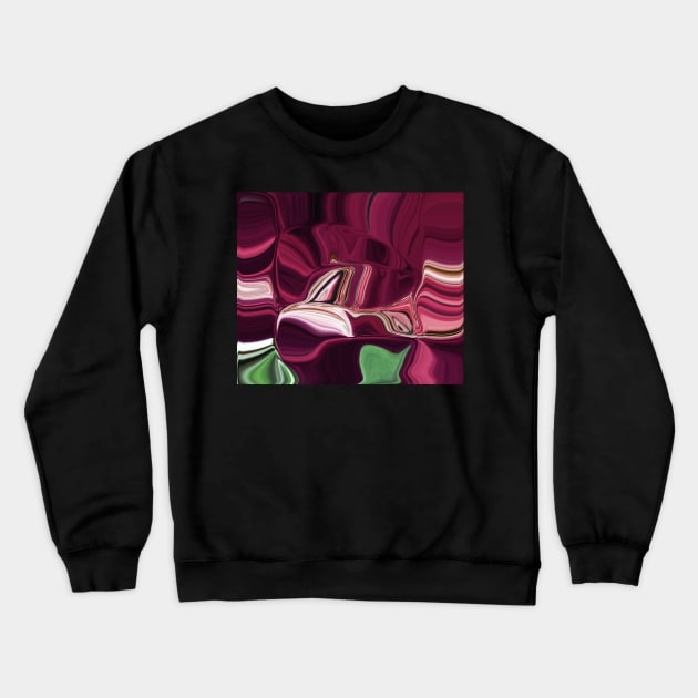 Burgundy -Available As Art Prints-Mugs,Cases,Duvets,T Shirts,Stickers,etc Crewneck Sweatshirt by born30